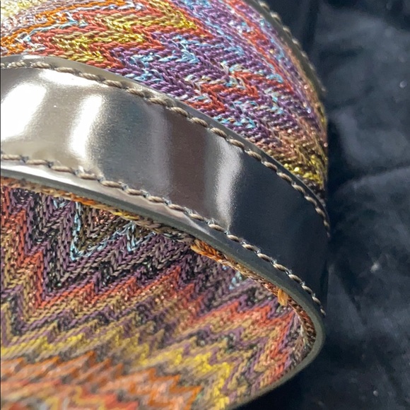 MISSONI Lurex shoulder bag NWT - Picture 4 of 11